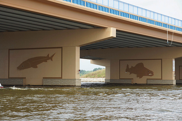 Hwy 41 bridge on Lake Butte des Morts