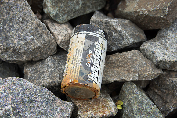 Corroded Battery