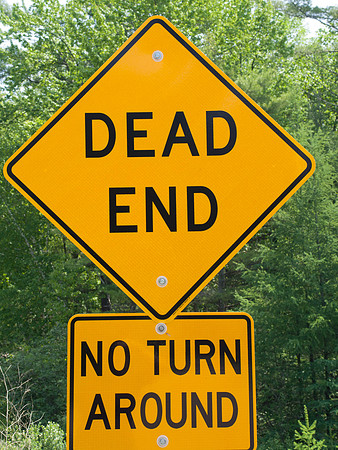 Dead End Road Sign