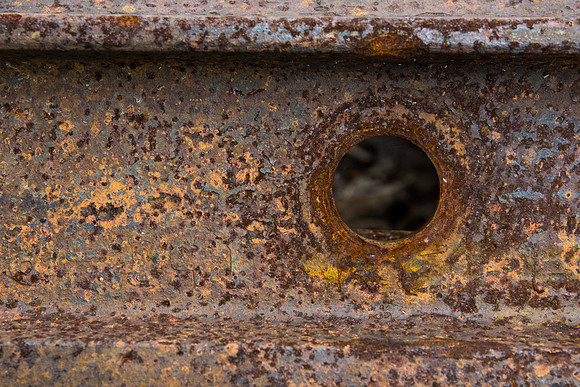 Rusted I-beam