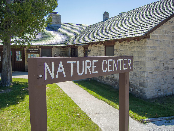 Nature Center Sign