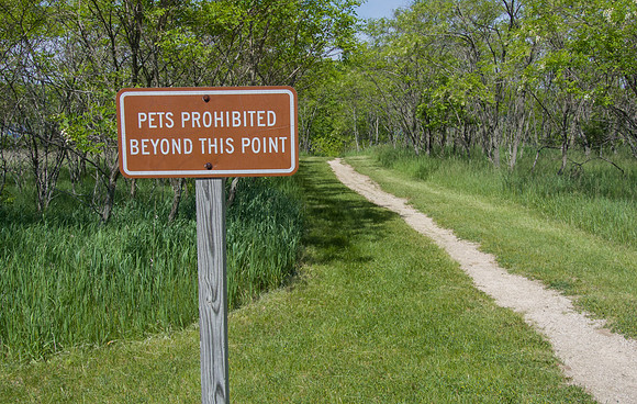 No Pets Sign