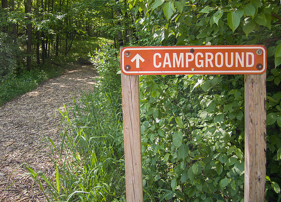 Campground Sign