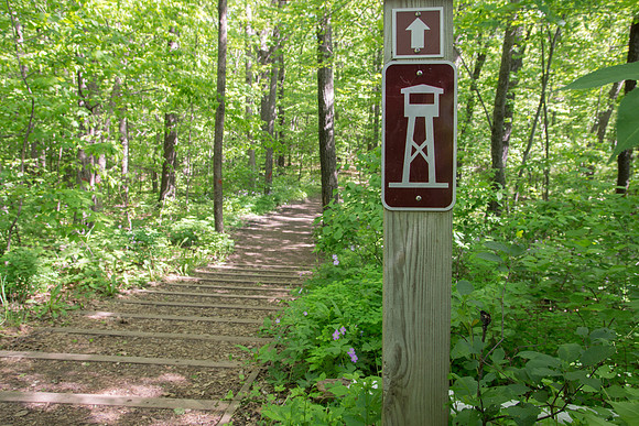 Observation Tower Sign