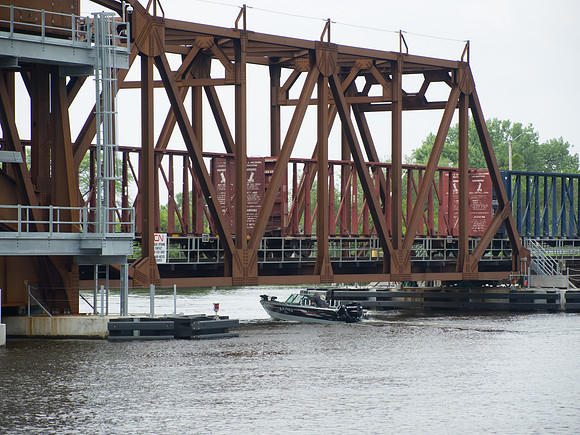 Railroad Train Drawbridge