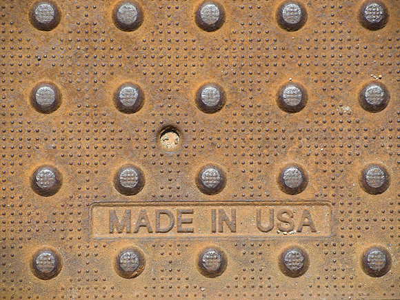 Made in USA Plate