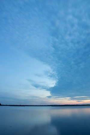 Lake Butte des Morts at Dusk