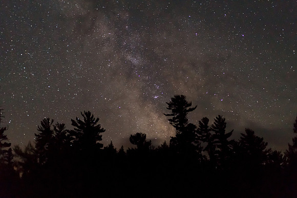 Milky Way in the Night Sky