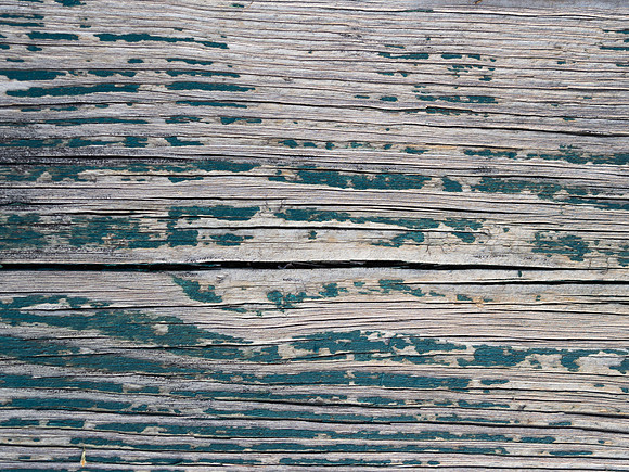 Flaking Green Paint