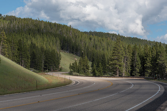 Twisty Mountain Road