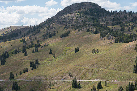 Yellowstone National Park Road