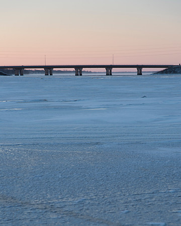 Hwy 41 Bridge in Winter