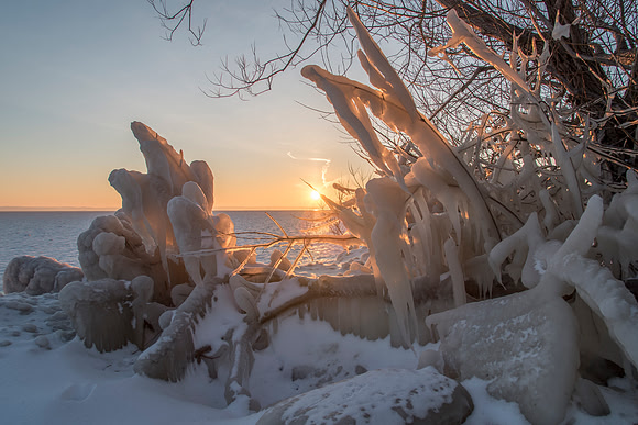Wide-angle Ice Covered Everything