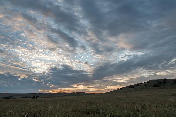 Beautiful Cloudy Sky At Sunset