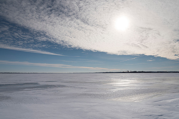 Blinding Winter Sun