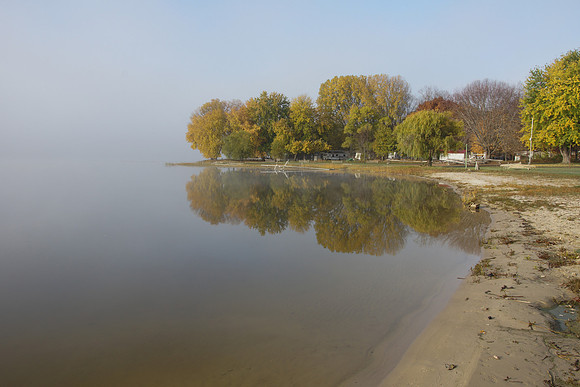 Puckaway in the Fog